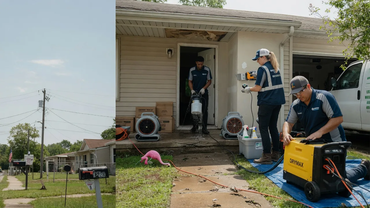 Storm Damage Water Removal in Huron, TN near me